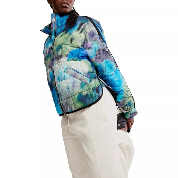 NWT FP Movement Pippa Printed Packable Jacket - Picture 1 of 11